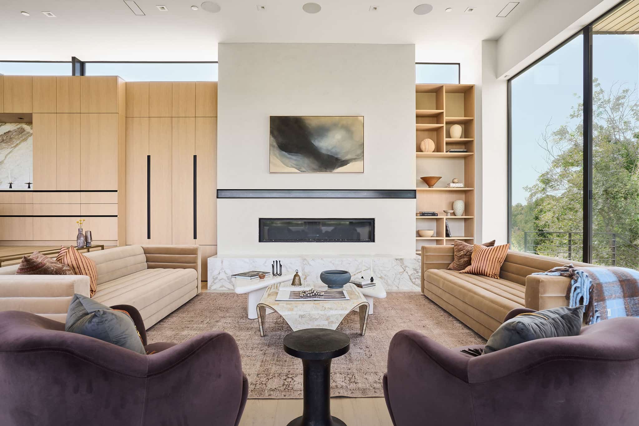 living room design in florida